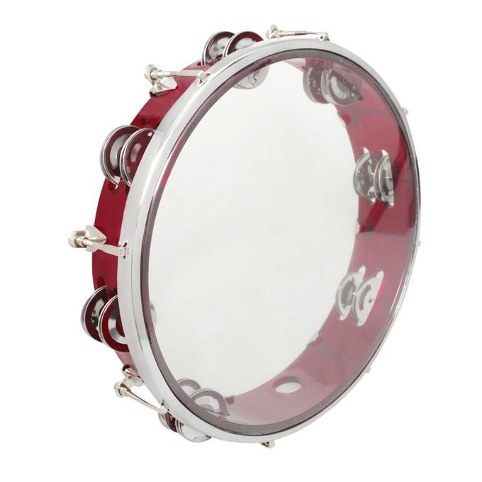 10inch Musical Tambourine Tamborine Drum Round Percussion Gift For KTV