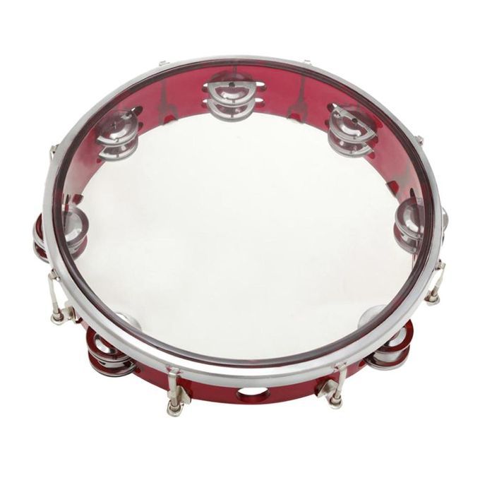 10inch Musical Tambourine Tamborine Drum Round Percussion Gift For KTV