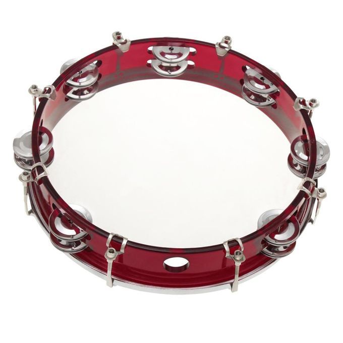 10inch Musical Tambourine Tamborine Drum Round Percussion Gift For KTV