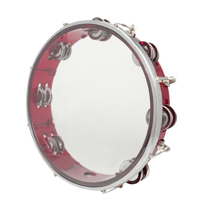 10inch Musical Tambourine Tamborine Drum Round Percussion Gift For KTV