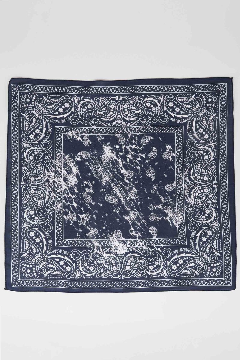 Woman Shawl - Navy