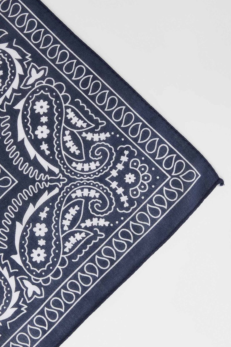 Woman Shawl - Navy