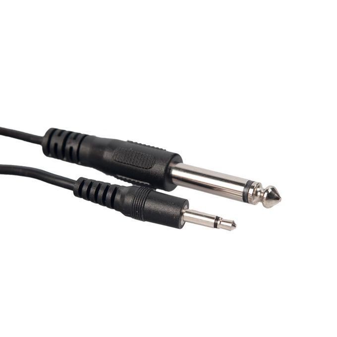 300cm Male 6.35mm To Male 3.5mm Cable For Electric Guitar Violin Cello
