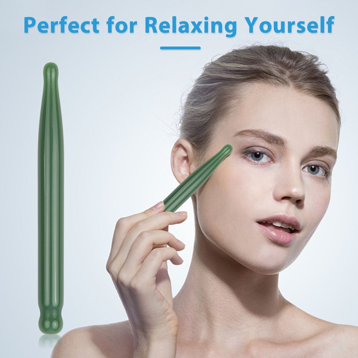 Jade Massage Tool Set 4 Pack Scrapers Facial Tool For Facial