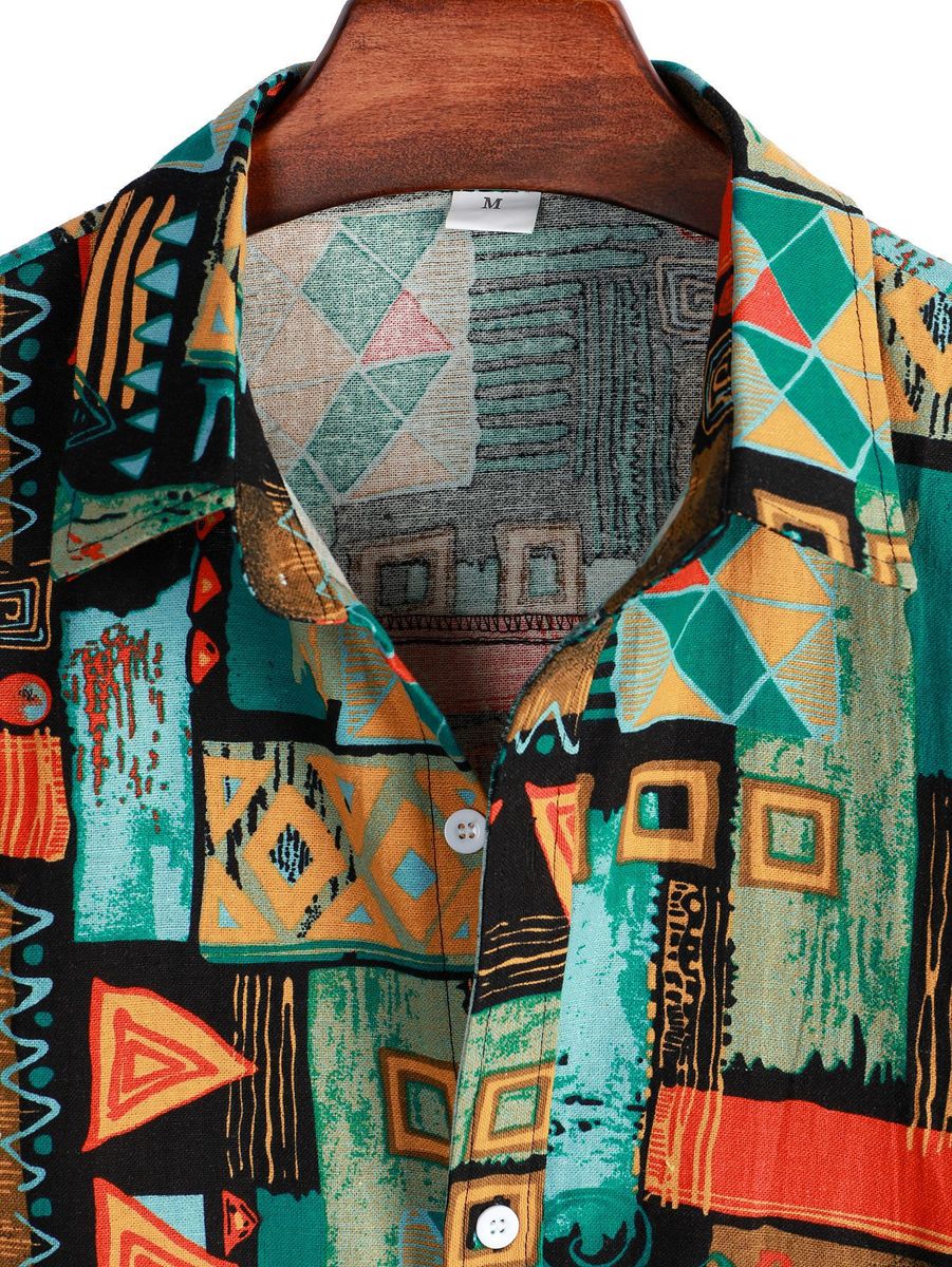 MEN'S STYLISH SHORT SLEEVE SHIRT
