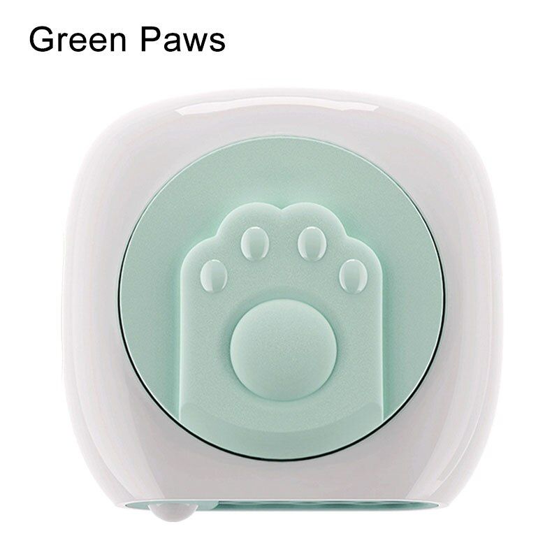 2600mAh Smart Cat Odor Purifier For Cats Litter Box Ozone Deodorizer Dog Toilet-Green Paws