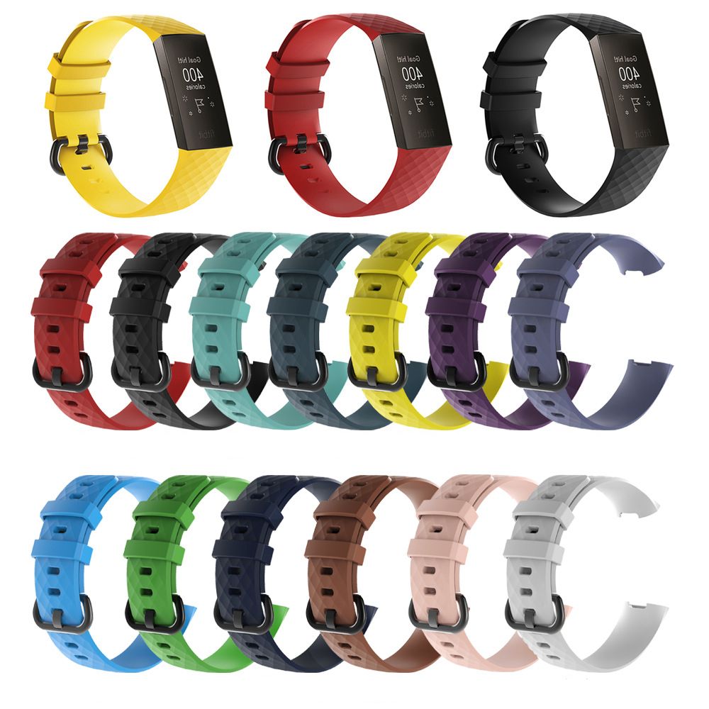 Small Wristband Strap For Fitbit Charge 4 Bands Replacement For Fitbit Charge 3 SE Smartwatch Fitness Watchband Sport Yellow