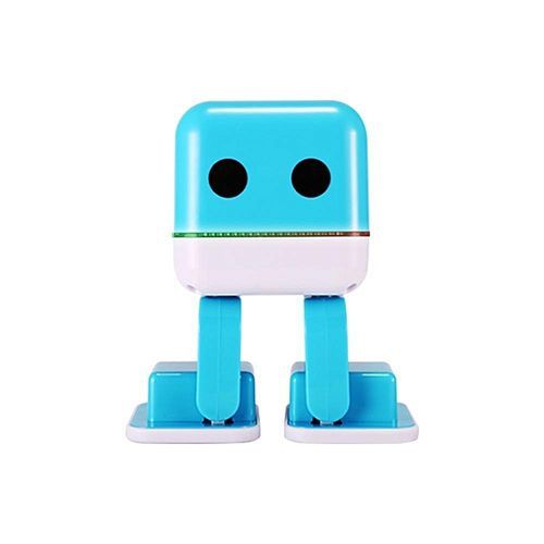 Cube Multifunction LED Intelligence Robot Voice Control Entertainment Dancing Speaker Smart Robot Children's Toy HT-S
