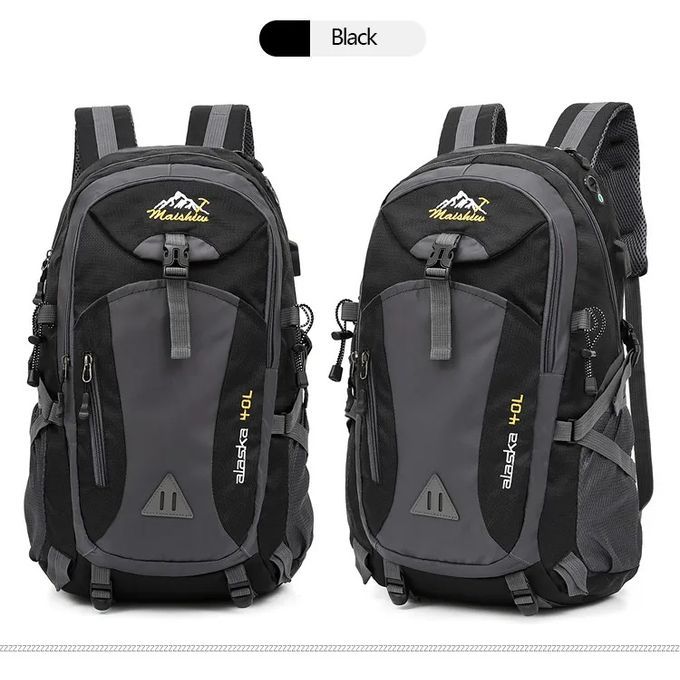 40L Unisex Camping Bag Waterproof Laptop Hiking Backpacks