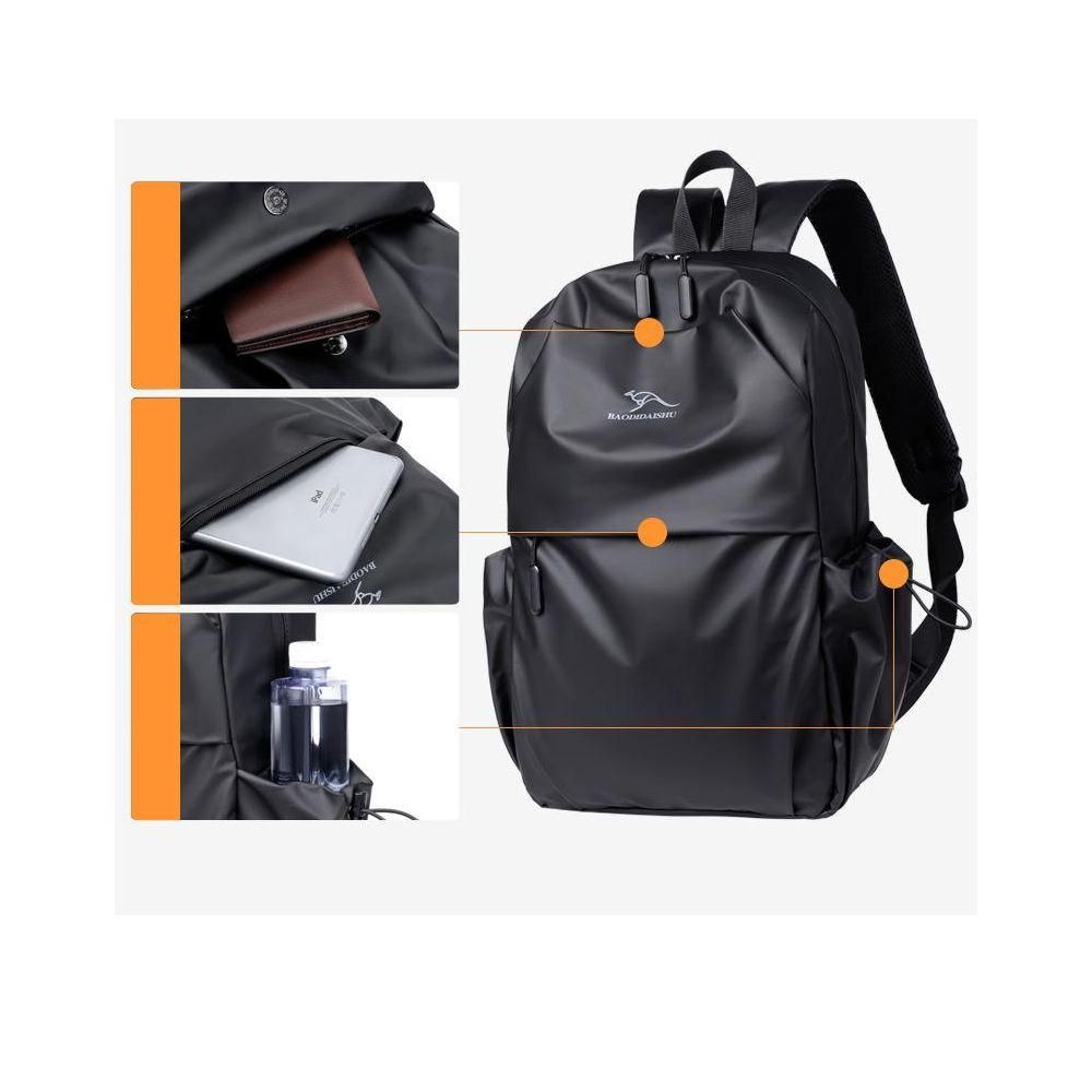 Travel Laptop Backpack, Business Anti Theft Slim Durable Laptops Backpack with U