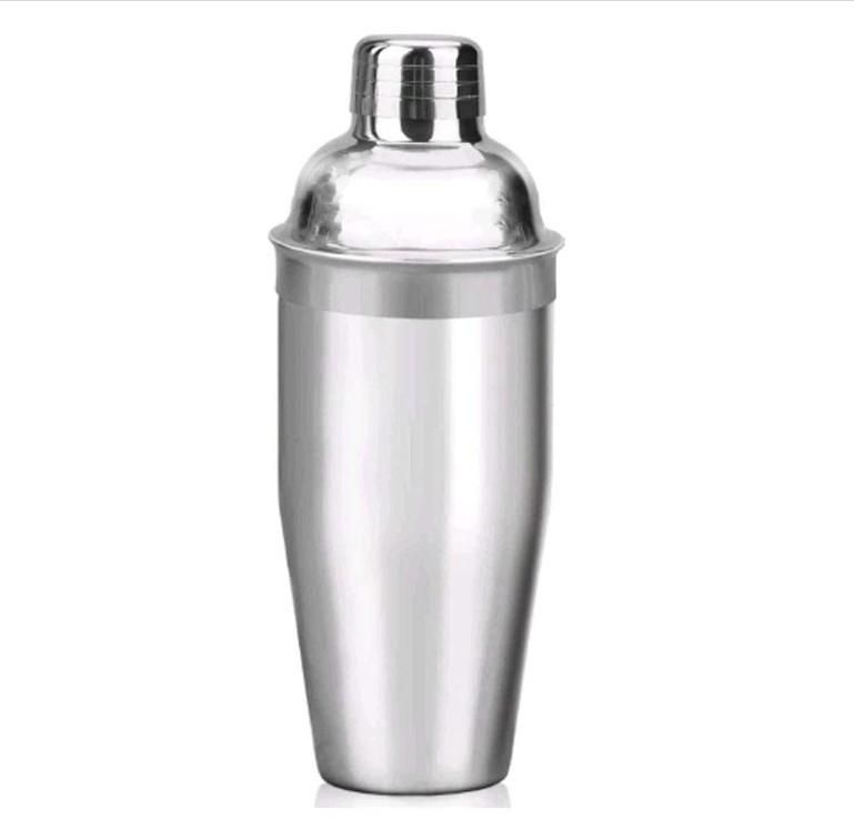 Manufacturers 304 stainless steel bartender set wine set 5-piece set 550 bartender shaker shaker  ice filter measuring  white 550 white box