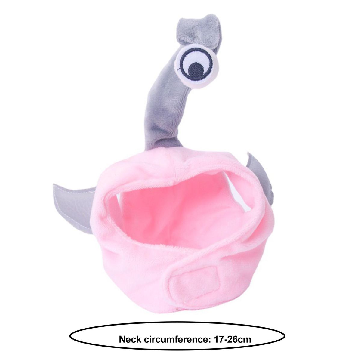 Dog Headdress One-Eyed Beast Head Coverings Hat Pink
