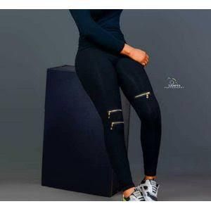 Very Thick Leggings With Zips For Ladies - Original Leggings