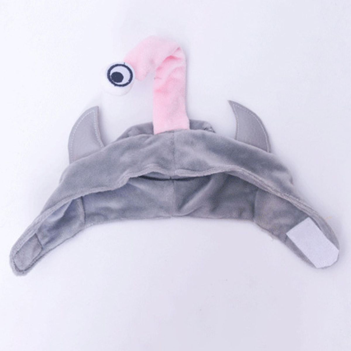 Pet Hat One-Eyed Beast Head Coverings Hat Grey
