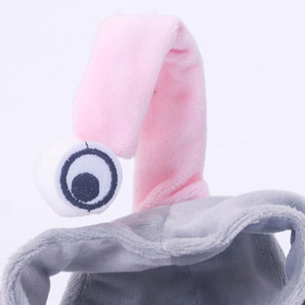 Pet Hat One-Eyed Beast Head Coverings Hat Grey