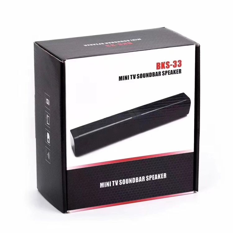 BKS-33 Home Bluetooth Speaker 3D Stereo Effect Soundbar