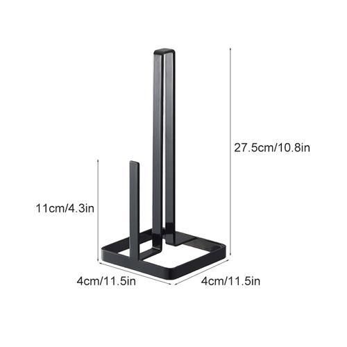 Convenient Towel Rack Practical Countertop Punch Free Kitchen Roll Holder Dispenser Free Standing Home Bathroom Paper Storage