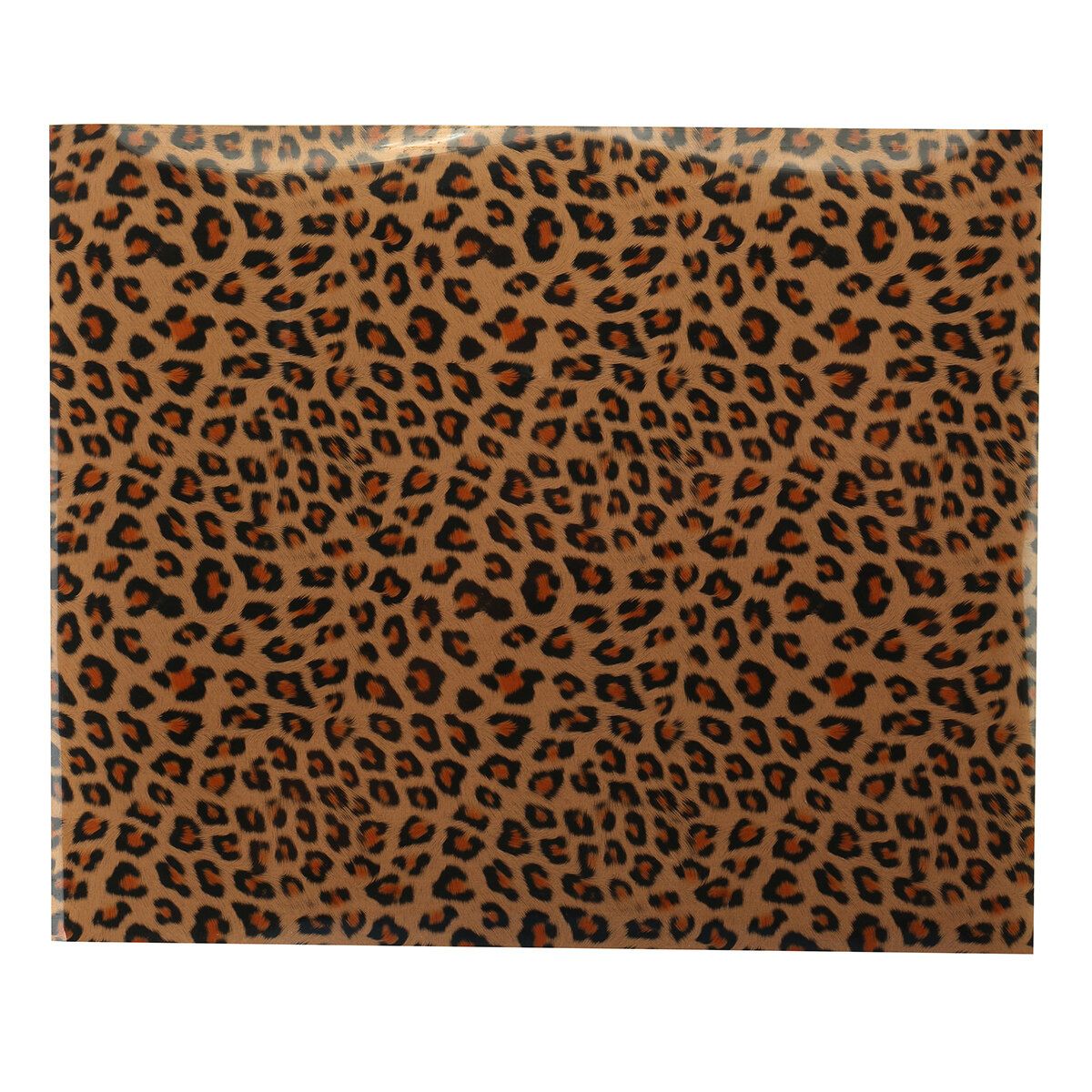 10PCS Leopard Print PU Heat Press Transfer Vinyl Film Paper T Shirt HTV Garment DIY