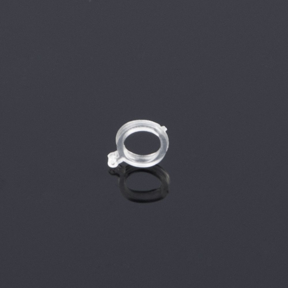 100Pcs Fishing Pellet Bands For Bait Elastic Transparent