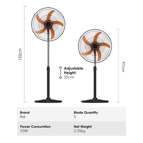 18" Standing Electric Fan - 55W (ISF18U2)