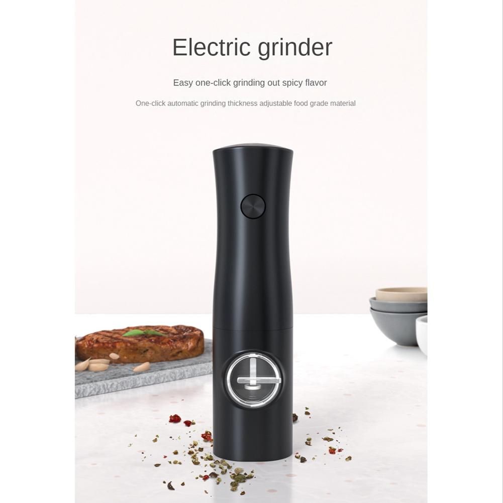 Electric Salt and Pepper Grinder SetGravity Automatic Salt & Pepper Refillable with Rechargeable Base