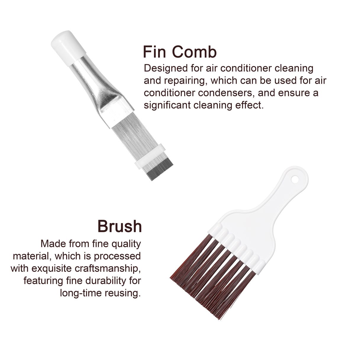 Air Conditioner Condenser Fin Comb And Brush Stainless Steel