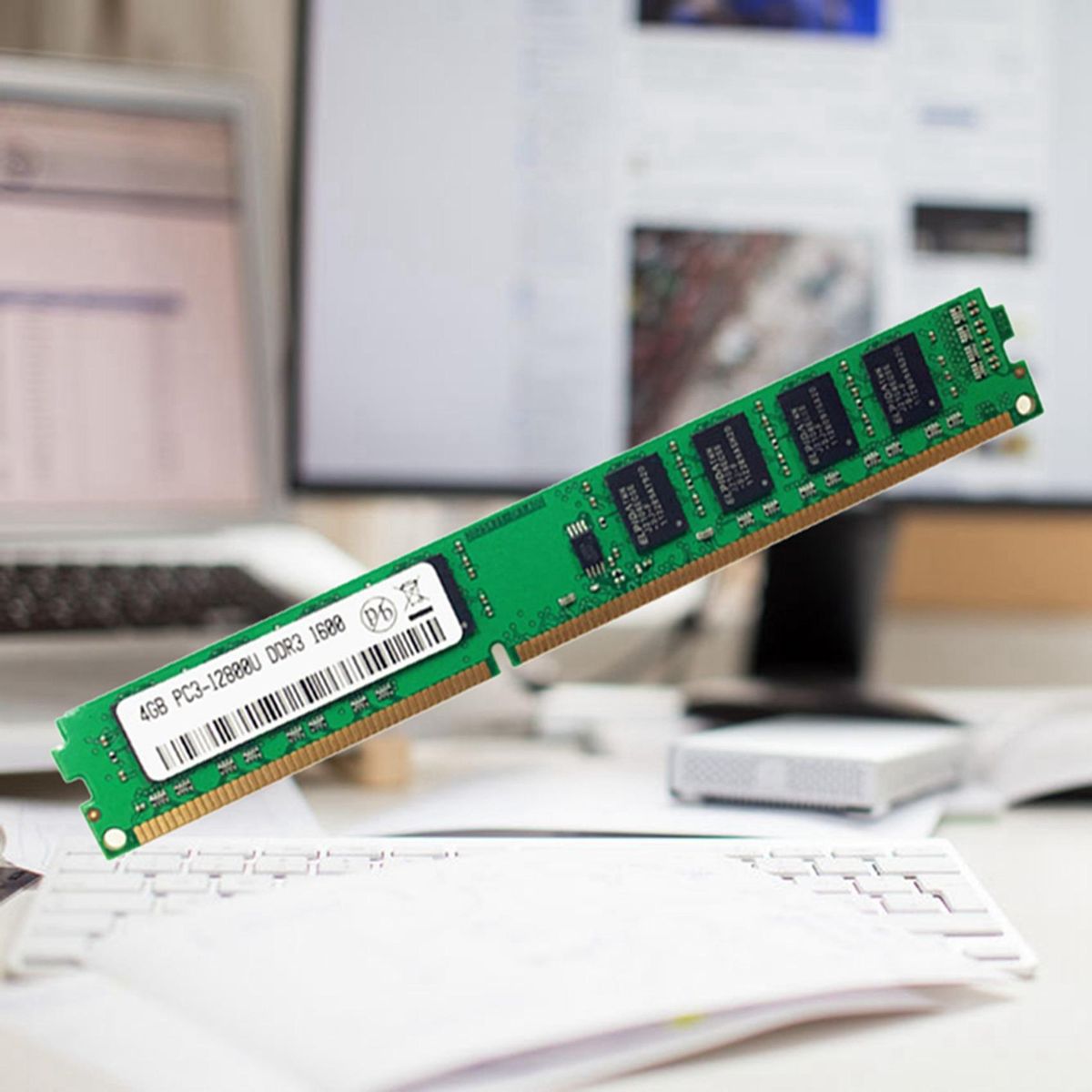 4GB DDR3 Memory Ram 1.5V 1600MHz PC3-12800U 240 Pin DIMM Desktop RAM Memory for Intel AMD Computer Memory