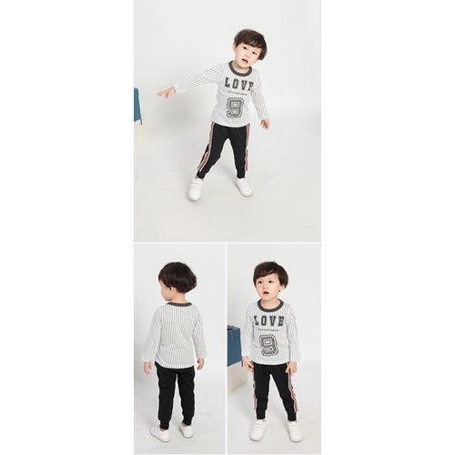 100% Cotton Kid Fashion Dinosaur Print Long Sleeve T-Shirt