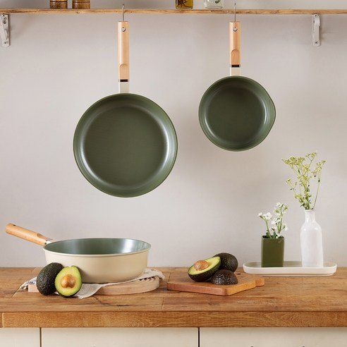 Roychen Induction IH Non-stick Healthy Ceramic Pan Set 3pcs