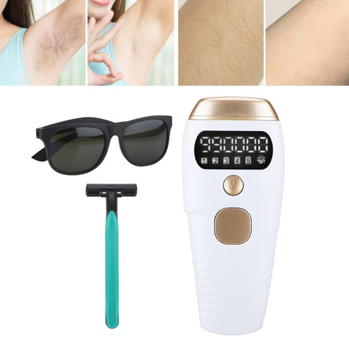 Hair Removal Device 2 Modes Permanent For Whole Body Arm Leg White