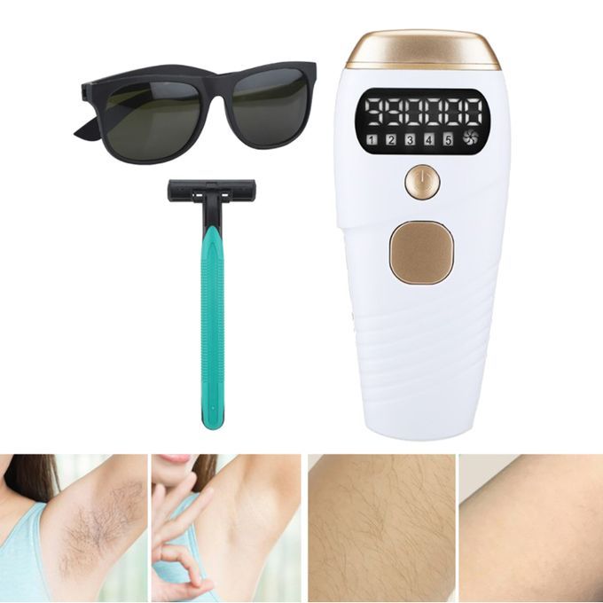 Hair Removal Device 2 Modes Permanent For Whole Body Arm Leg White