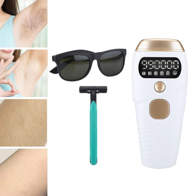 Hair Removal Device 2 Modes Permanent For Whole Body Arm Leg White