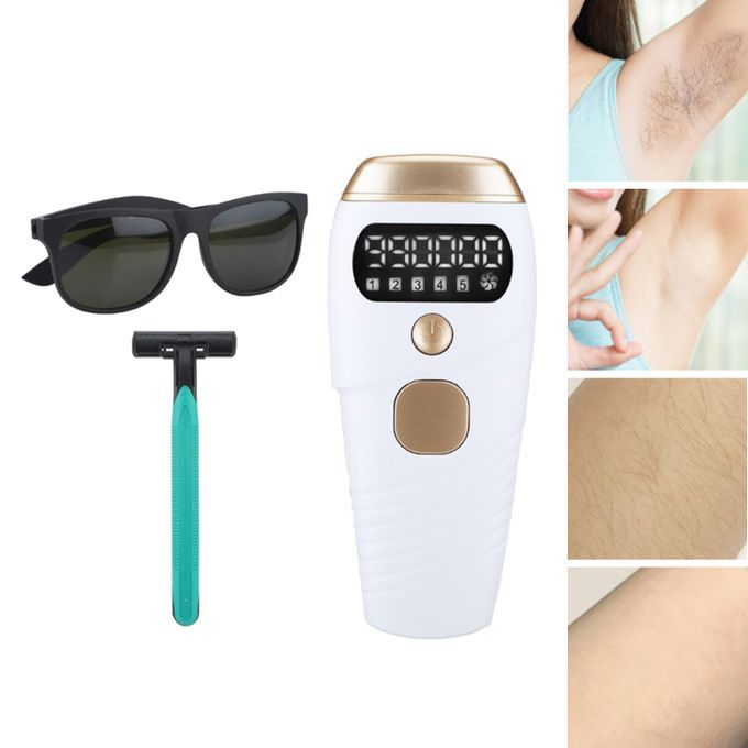 Hair Removal Device 2 Modes Permanent For Whole Body Arm Leg White