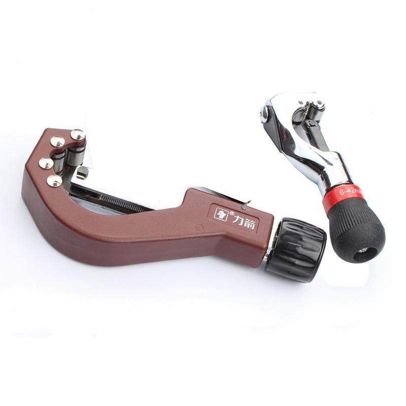 LIJIAN Bearing Tubing Pipe Tool Copper Aluminum Tube Metal Tubing Slice Pipe Cut Plumbing L Heavy Duty Pipe Cutter