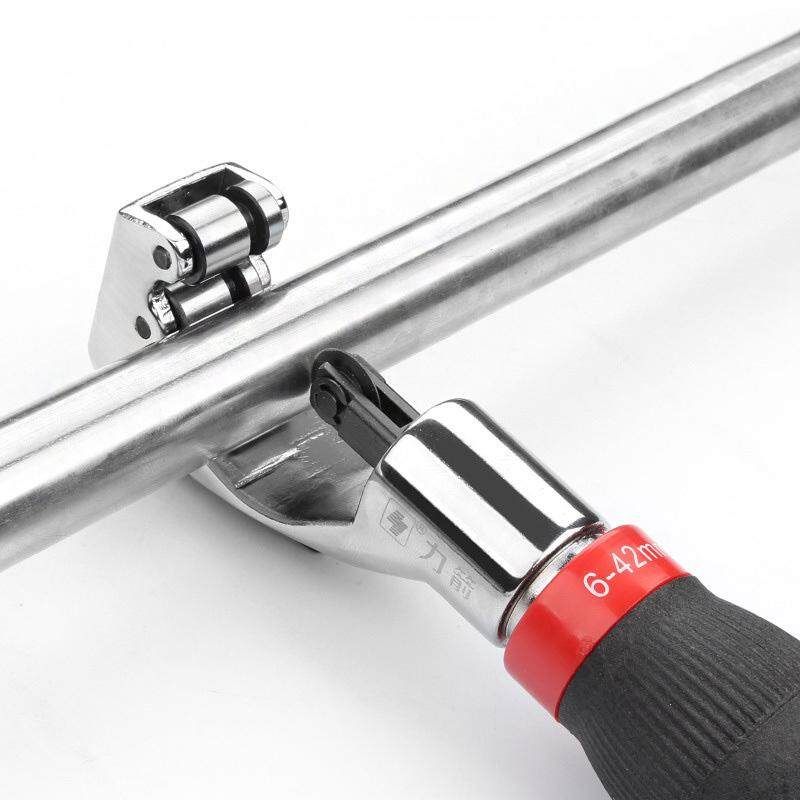 LIJIAN Bearing Tubing Pipe Tool Copper Aluminum Tube Metal Tubing Slice Pipe Cut Plumbing L Heavy Duty Pipe Cutter
