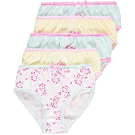 Peppa Pig Briefs - 5 Pack