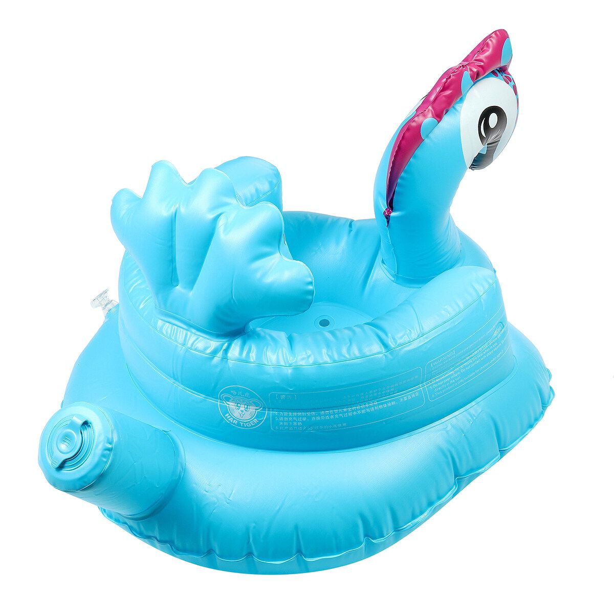 Seat Sofa Baby Learning To Sit Chair Pillow Cushion Sitting Inflatable Blue 2