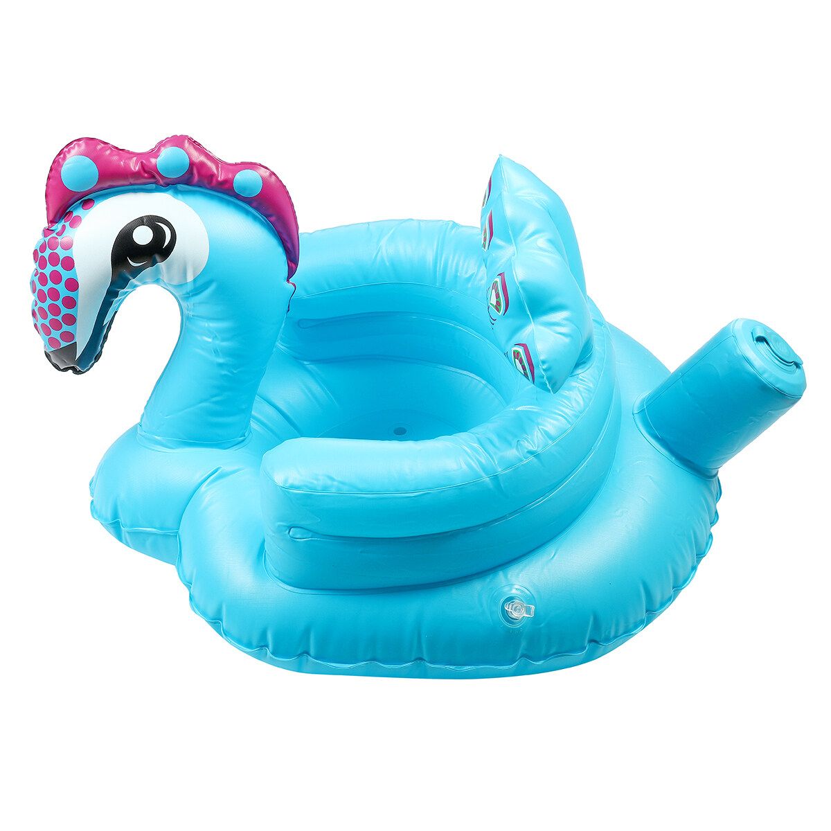 Seat Sofa Baby Learning To Sit Chair Pillow Cushion Sitting Inflatable Blue 2