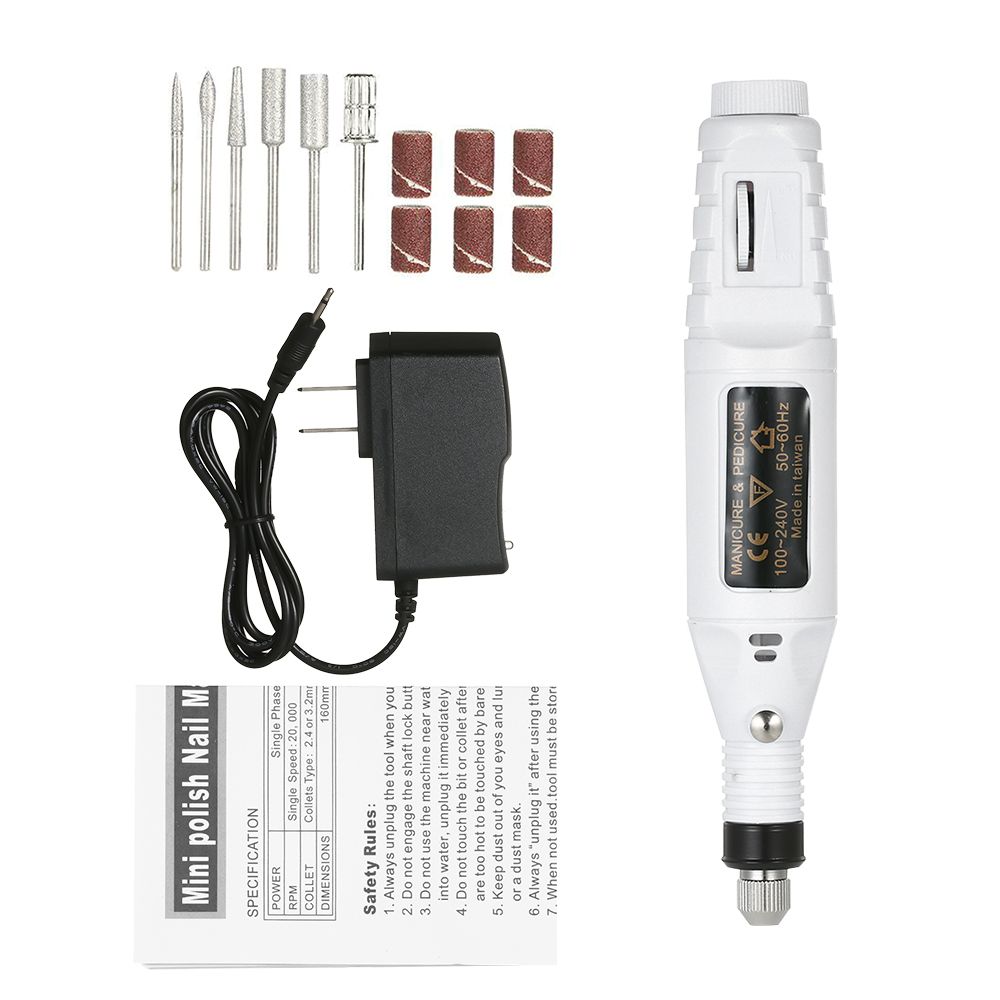 14pcs 100V-240V Mini Electric Grinder Drill Tool Variable