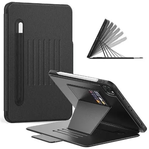 Rugged Full Body Leather Flip Case For iPad Pro 11