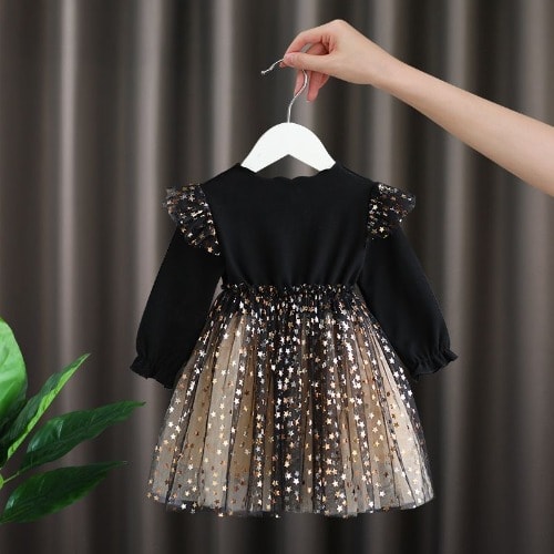 Girl Star Design Dress