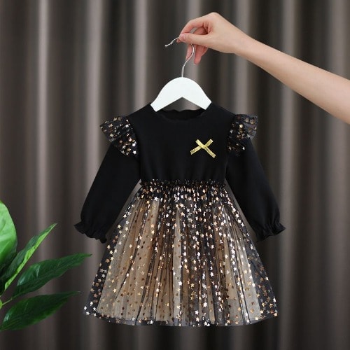 Girl Star Design Dress
