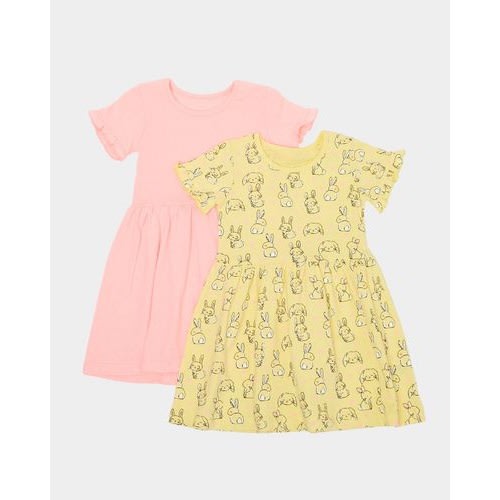 Jersey Dress- Pack Of 2