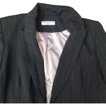 Ladies Stripes Jacket/blazers Wt Full Lining