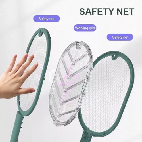 2 In 1 Mosquito And Insects Swatter - 3000v