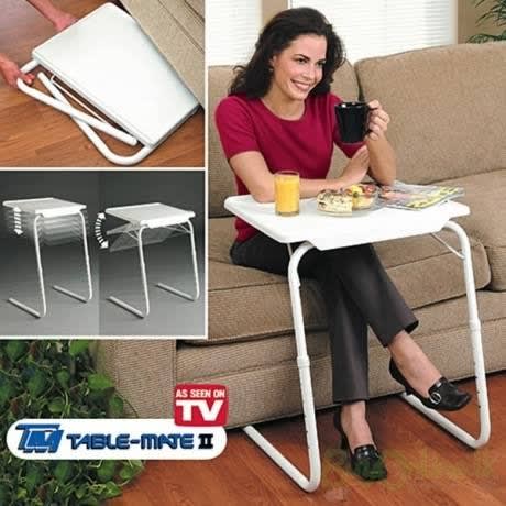 Adjustable Table Mate - White