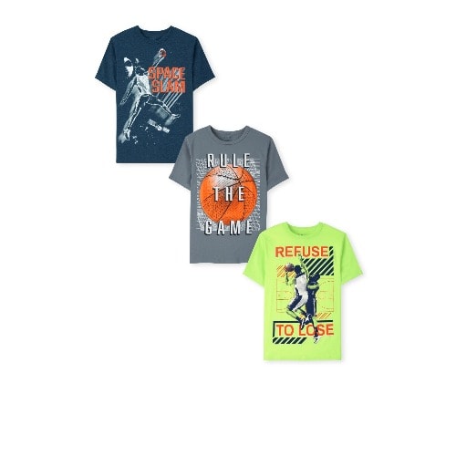 3 In 1 Boys Basketball Rule The Game Tshirt