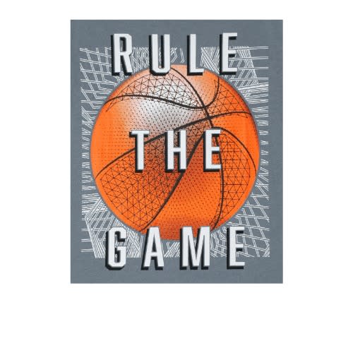 3 In 1 Boys Basketball Rule The Game Tshirt