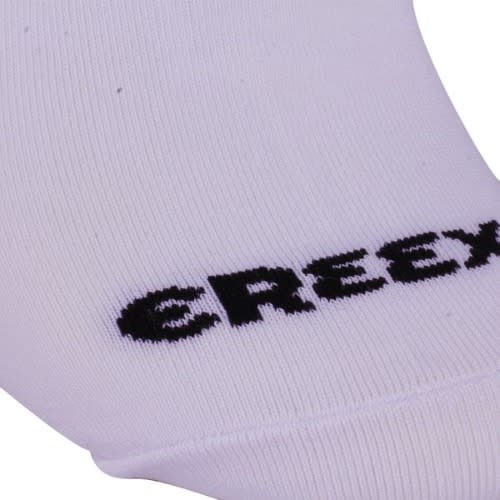 Creex Crew Socks For The Big Dawg- White