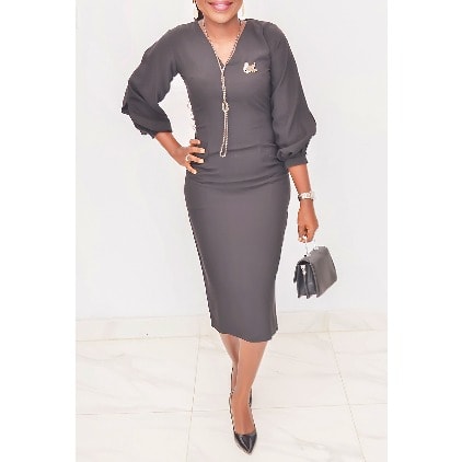 Ladies Open Sleeve Dress